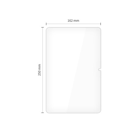 
Grūdinto stiklo dėklas Lenovo Idea Tab 11.0 TB-336 planšetiniam kompiuteriui Glass Fit+, skaidrus - 2 vnt.
