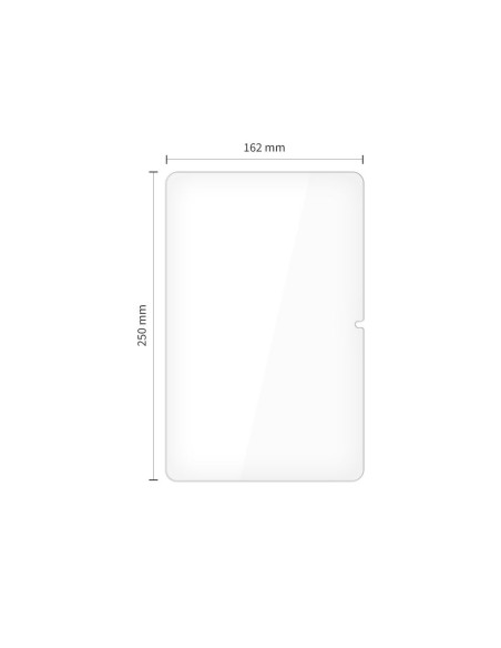 
Grūdinto stiklo dėklas Lenovo Idea Tab 11.0 TB-336 planšetiniam kompiuteriui Glass Fit+, skaidrus - 2 vnt.
