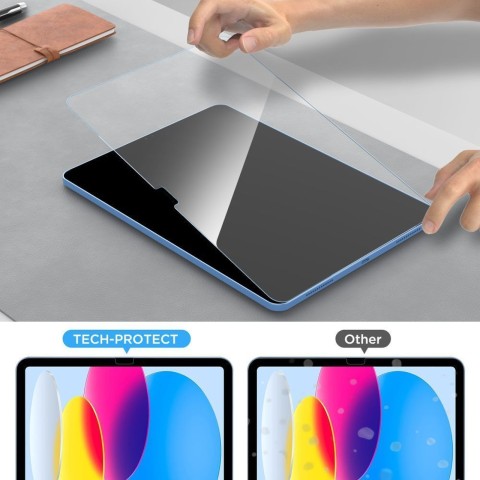 
Grūdinto stiklo dėklas Lenovo Idea Tab 11.0 TB-336 planšetiniam kompiuteriui Glass Fit+, skaidrus - 2 vnt.
