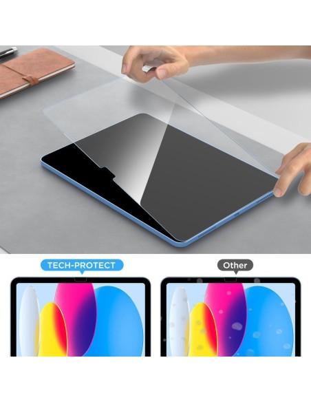 
Grūdinto stiklo dėklas Lenovo Idea Tab 11.0 TB-336 planšetiniam kompiuteriui Glass Fit+, skaidrus - 2 vnt.
