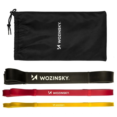 
Latekso pasipriešinimo juostos fitneso treniruotėms - 3 vnt.
