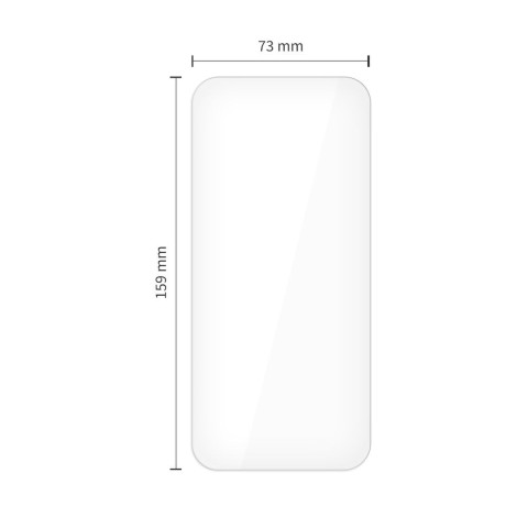 
Grūdintas stiklas, skirtas iPhone 16 Pro Max / 17 Pro Max, Glass Fit+, skaidrus - 2 vnt.

