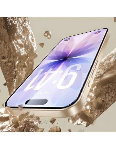 
Grūdintas stiklas, skirtas iPhone 16 Pro Max / 17 Pro Max, Glass Fit+, skaidrus - 2 vnt.
