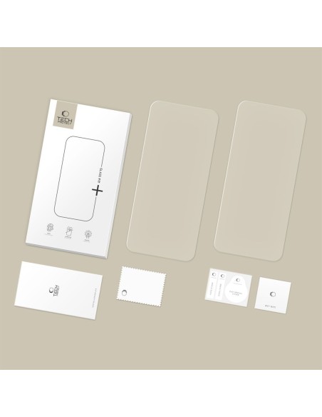 
Grūdintas stiklas, skirtas iPhone 16 Pro Max / 17 Pro Max, Glass Fit+, skaidrus - 2 vnt.
