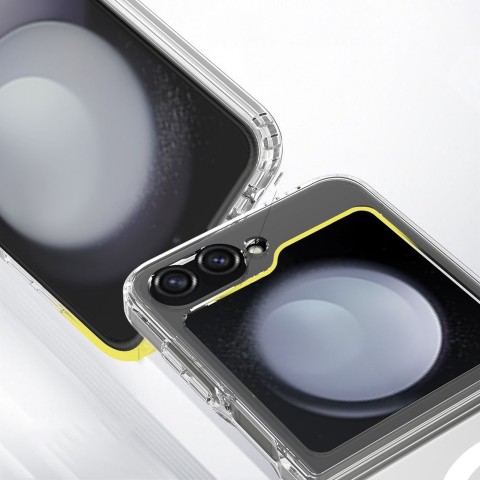 
Samsung Galaxy Z Flip 6 / 7 FE FlexAir Hybrid MagSafe dėklas – skaidrus
