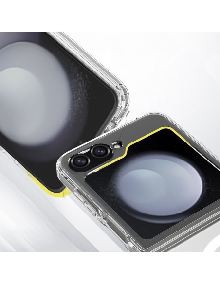 
Samsung Galaxy Z Flip 6 / 7 FE FlexAir Hybrid MagSafe dėklas – skaidrus
