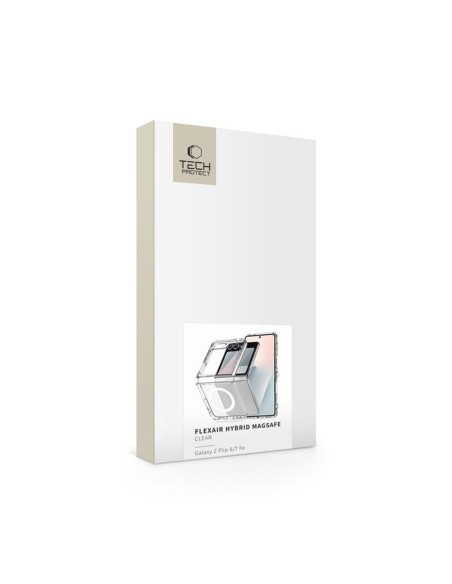 
Samsung Galaxy Z Flip 6 / 7 FE FlexAir Hybrid MagSafe dėklas – skaidrus
