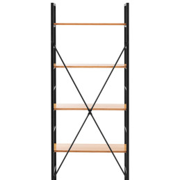 Knygų lentynų apdaila loft industrial max 150 kg 5 LENTYNĖS