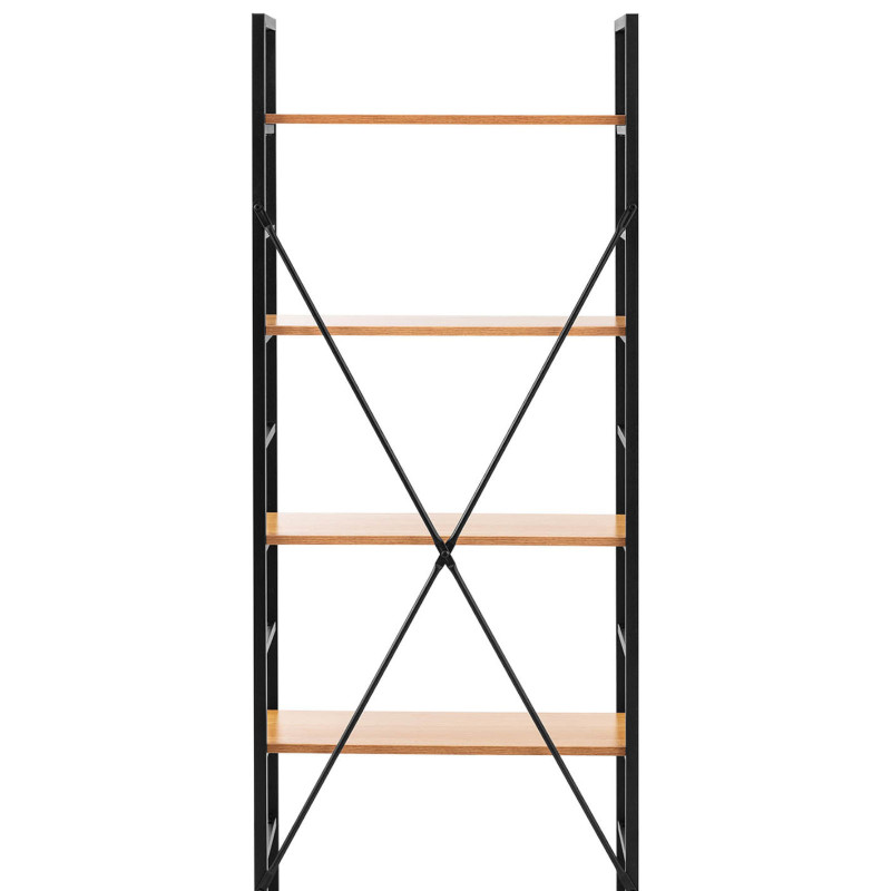 Knygų lentynų apdaila loft industrial max 150 kg 5 LENTYNĖS