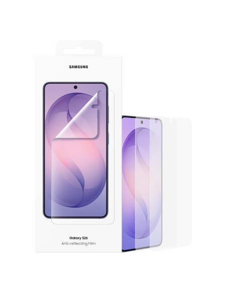
Apsauginė plėvelė nuo atspindžių, skirta „Samsung Galaxy S26“ telefonui „Samsung EF-US942CTE“ - 2 vnt.
