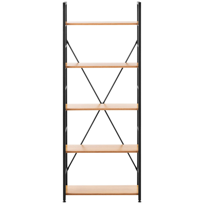 Knygų lentynų apdaila loft industrial max 150 kg 5 LENTYNĖS