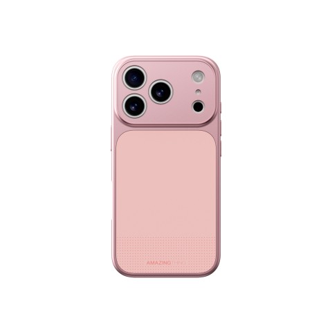 
„iPhone 17 Pro Max Minimal Mag“ visiškai uždengtas dėklas – rožinis
