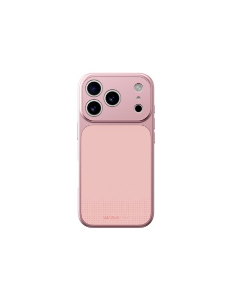 
„iPhone 17 Pro Max Minimal Mag“ visiškai uždengtas dėklas – rožinis
