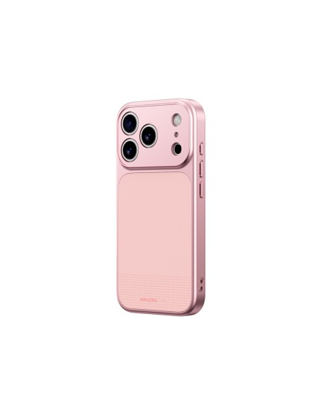 
„iPhone 17 Pro Max Minimal Mag“ visiškai uždengtas dėklas – rožinis
