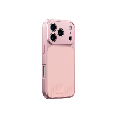 
„iPhone 17 Pro Max Minimal Mag“ visiškai uždengtas dėklas – rožinis
