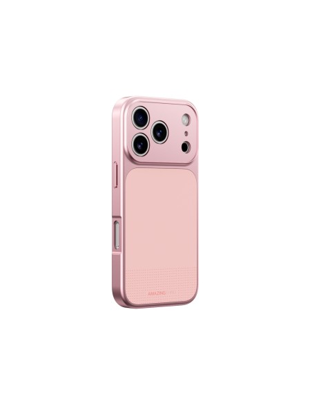 
„iPhone 17 Pro Max Minimal Mag“ visiškai uždengtas dėklas – rožinis
