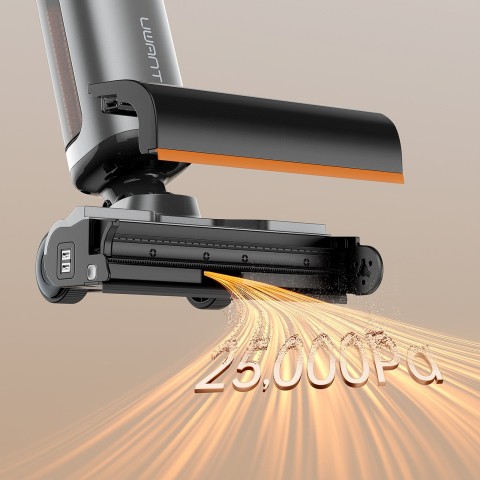 
UWANT D800 drėgnas ir sausas 300 W vertikalus dulkių siurblys su šluostymo funkcija ir įkrovimo stotele - pilkas
