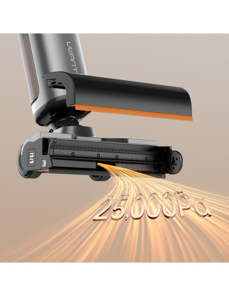 
UWANT D800 drėgnas ir sausas 300 W vertikalus dulkių siurblys su šluostymo funkcija ir įkrovimo stotele - pilkas
