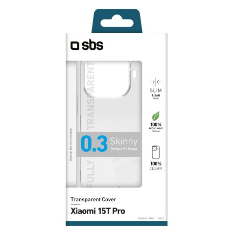 
„Xiaomi 15T Pro“ plonas dėklas – skaidrus
