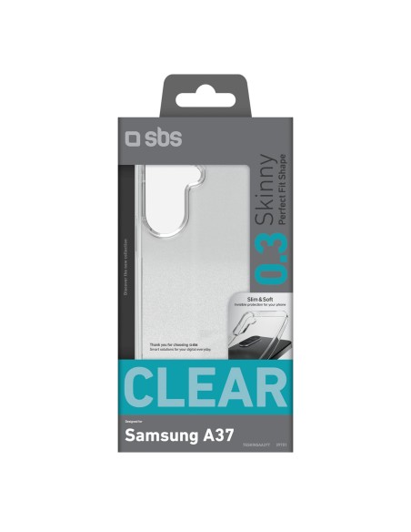 
„Samsung Galaxy A37 Slim“ dėklas – permatomas
