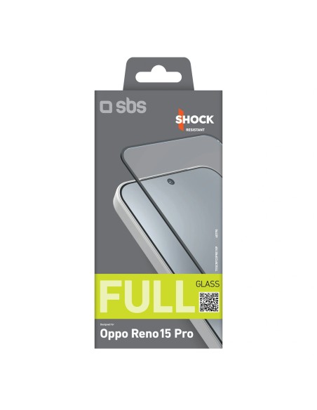 
Grūdintas stiklas, skirtas Oppo Reno 15 Pro pilnam dangteliui
