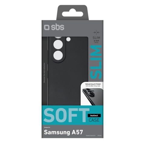 
„Samsung Galaxy A57 Instinct“ dėklas – juodas
