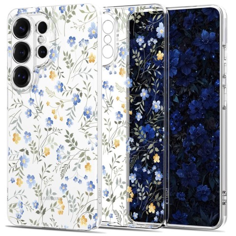 
„Samsung Galaxy S26 Ultra FlexAir“ dėklas – spalvingos gėlės
