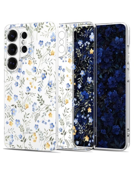 
„Samsung Galaxy S26 Ultra FlexAir“ dėklas – spalvingos gėlės

