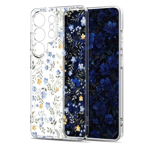 
„Samsung Galaxy S26 Ultra FlexAir“ dėklas – spalvingos gėlės
