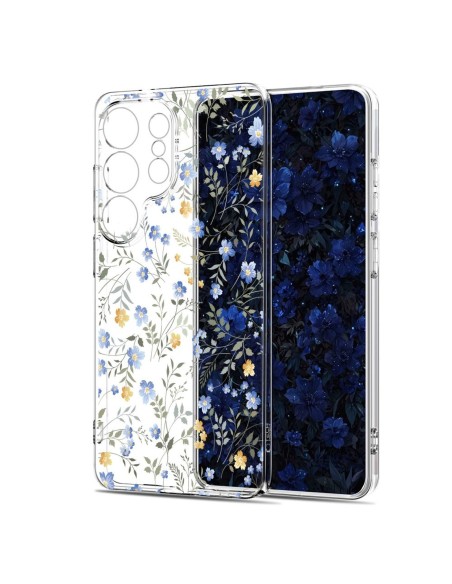 
„Samsung Galaxy S26 Ultra FlexAir“ dėklas – spalvingos gėlės
