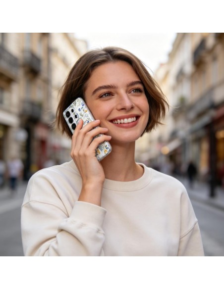 
„Samsung Galaxy S26 Ultra FlexAir“ dėklas – spalvingos gėlės
