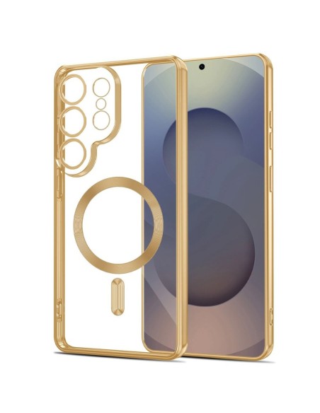 
Samsung Galaxy S26 Ultra MagFlex dėklas – skaidrus auksinis
