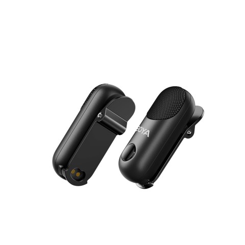 
4 viename 2,4 GHz USB-C belaidžių mikrofonų rinkinys MAGIC-02 - juodas
