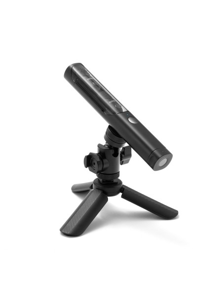 
4 viename 2,4 GHz USB-C belaidžių mikrofonų rinkinys MAGIC-02 - juodas
