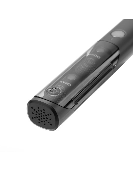 
4 viename 2,4 GHz USB-C belaidžių mikrofonų rinkinys MAGIC-03 - juodas
