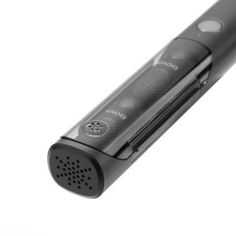 
4 viename 2,4 GHz USB-C belaidžių mikrofonų rinkinys MAGIC-05 - juodas
