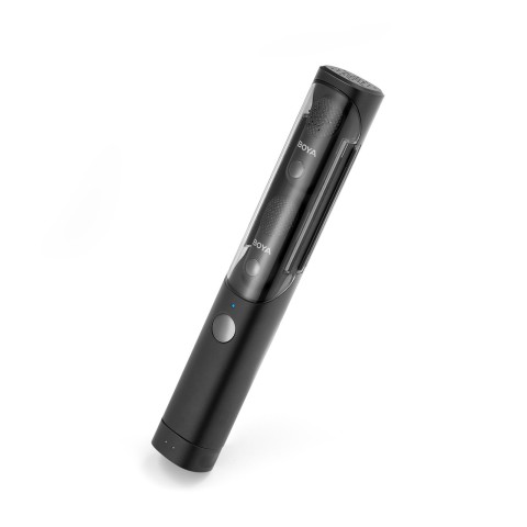 
4 viename 2,4 GHz USB-C belaidžių mikrofonų rinkinys MAGIC-05 - juodas
