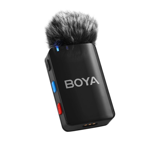 
Belaidis mikrofonas su įkrovimo dėklu, 8 GB, 2,4 GHz, USB-C
