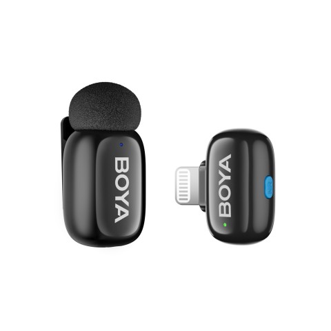 
„Mini 2-01“ 2,4 GHz USB-C belaidžio mikrofono rinkinys su dėklu
