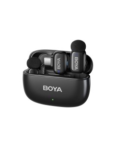 
„Mini 2-02“ 2,4 GHz USB-C belaidžio mikrofono rinkinys su dėklu
