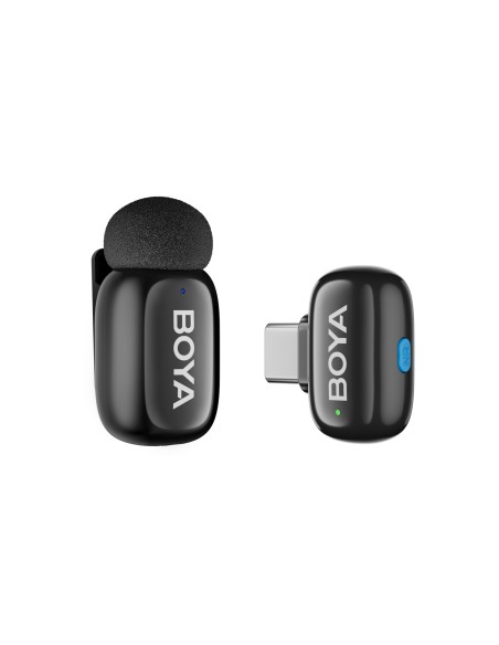 
„Mini 2-02“ 2,4 GHz USB-C belaidžio mikrofono rinkinys su dėklu
