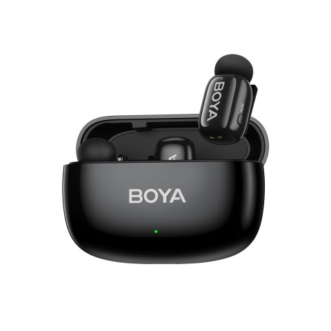 
„Mini 2-02“ 2,4 GHz USB-C belaidžio mikrofono rinkinys su dėklu
