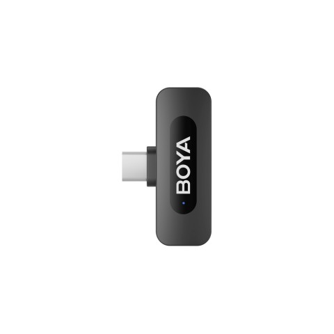 
Belaidis mikrofonas su spaustuku 120dB 2.4GHz USB-C - juodas
