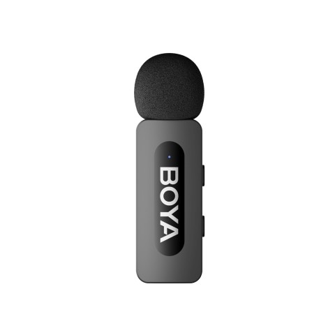 
Belaidis mikrofonas su spaustuku 120dB 2.4GHz USB-C - juodas
