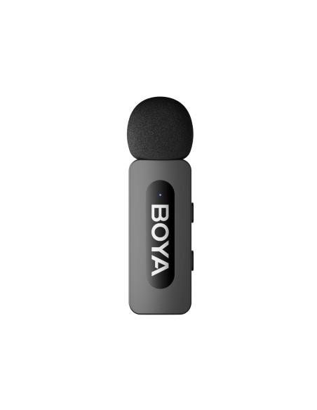 
Belaidis mikrofonas su spaustuku 120dB 2.4GHz USB-C - juodas
