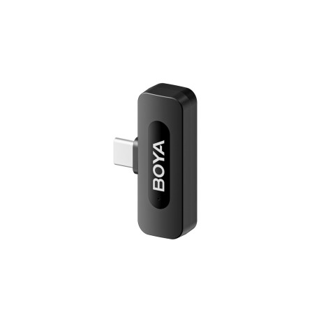 
Belaidis mikrofonas su spaustuku 120dB 2.4GHz USB-C - juodas
