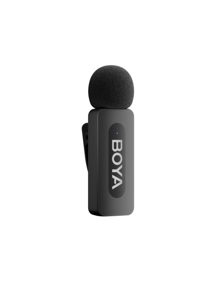 
Belaidis mikrofonas su spaustuku 120dB 2.4GHz USB-C - juodas
