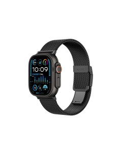 
Titano dirželis, skirtas „Apple Watch 38/ 40/ 41/ 42/ 44/ 45/ 46/ 49 mm“ – juodas
