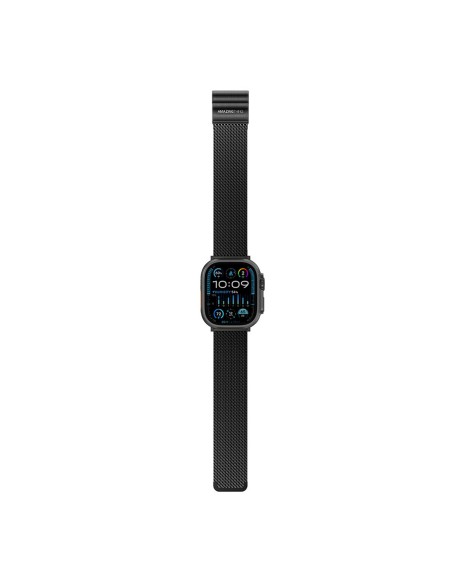 
Titano dirželis, skirtas „Apple Watch 38/ 40/ 41/ 42/ 44/ 45/ 46/ 49 mm“ – juodas
