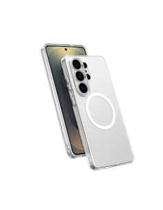 
„Samsung Galaxy S26 Ultra Minimal“ dėklas su magnetiniu objektyvu – skaidrus
